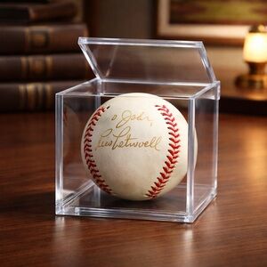 Vintage Sign Baseball By Americo Peter Rico Petrocelli